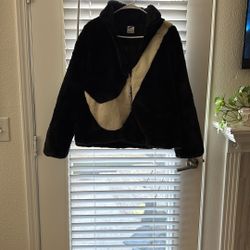 Nike Faux Fur Jacket