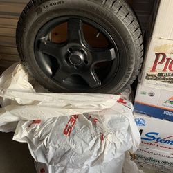 15” Studded snow tires