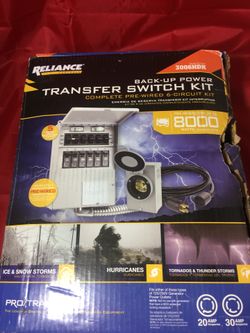 Reliance Controls Transfer Switch Kit 3006HDK