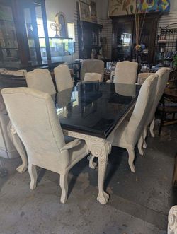 Table and chairs huge set