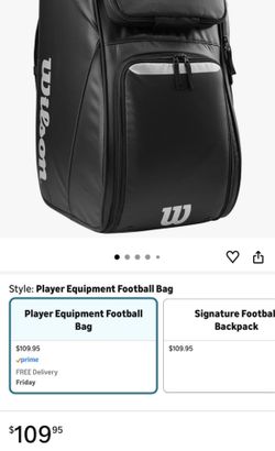 Wilson Football Player Equipment Bag Brand New