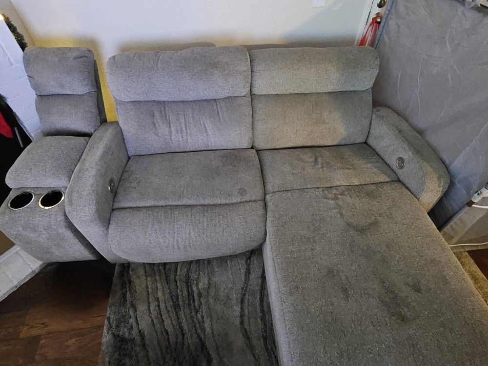 Sectional L-Shaped Couch - Used