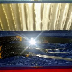 Vintage Carving Set