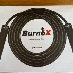 BRAND NEW WEIGHTED JUMP ROPE AND BALL