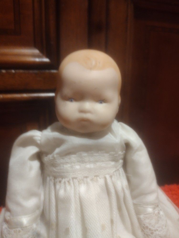 Vintage Porcelain Baby Doll