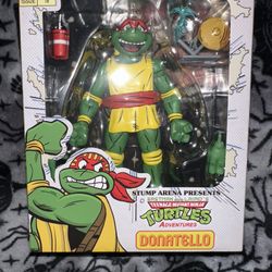NECA Teenage Mutant Ninja Turtles Adventures Donatello Stump Arena