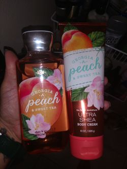Bath and body works- Georgia Peach & Sweet Tea