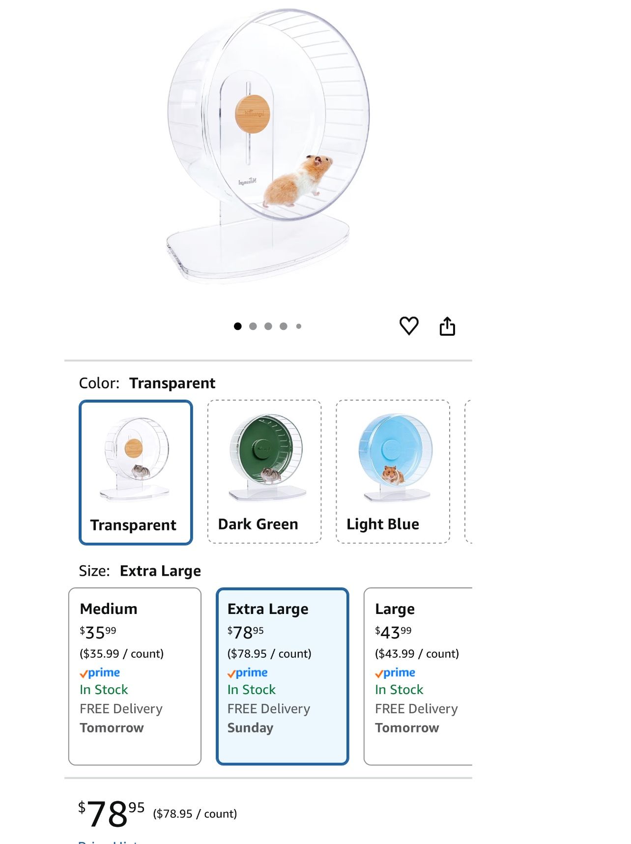 Hamster Exercise Wheels