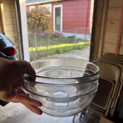 Glass Bowls 