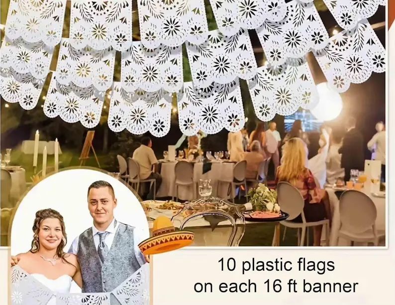 Plastic Talavera Garlands