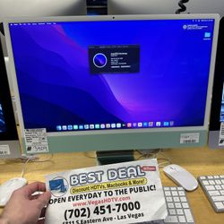 Apple 24” iMac - Apple M1 - 8GB of RAM - 256GB SSD - 2021