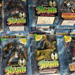 Spawn collectible toys 1995