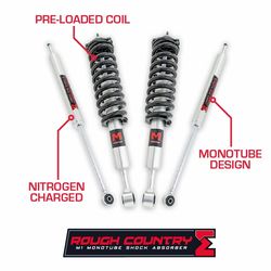 Rough country M1  LIFTED struts and rear shocks for TRUCK SUV JEEP (We Finance)