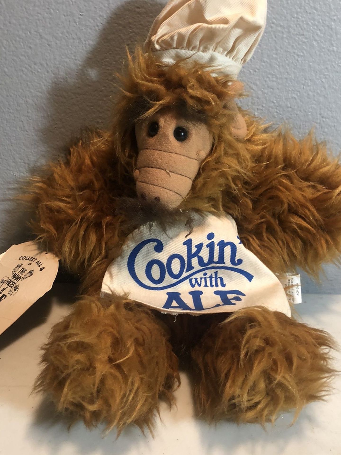 1988 Vintage Alf Puppet From Burger King Rare Collectible