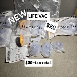New Life Vac Home Kits Over $69 +tax Retail 