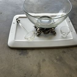 Vintage Punch Bowl Set