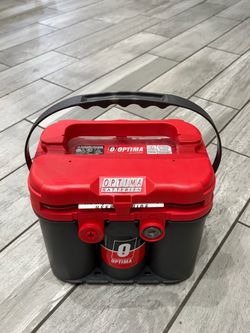 Red Optima Battery Brand New