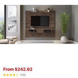 Floating Wall Entertainment Center
