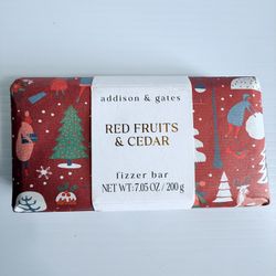 WORLD MARKET Addison & Gates Woodland collection Red Fruits Cedar Fizzer Bar New