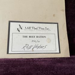 The Beef Ration By Russ Vickers 