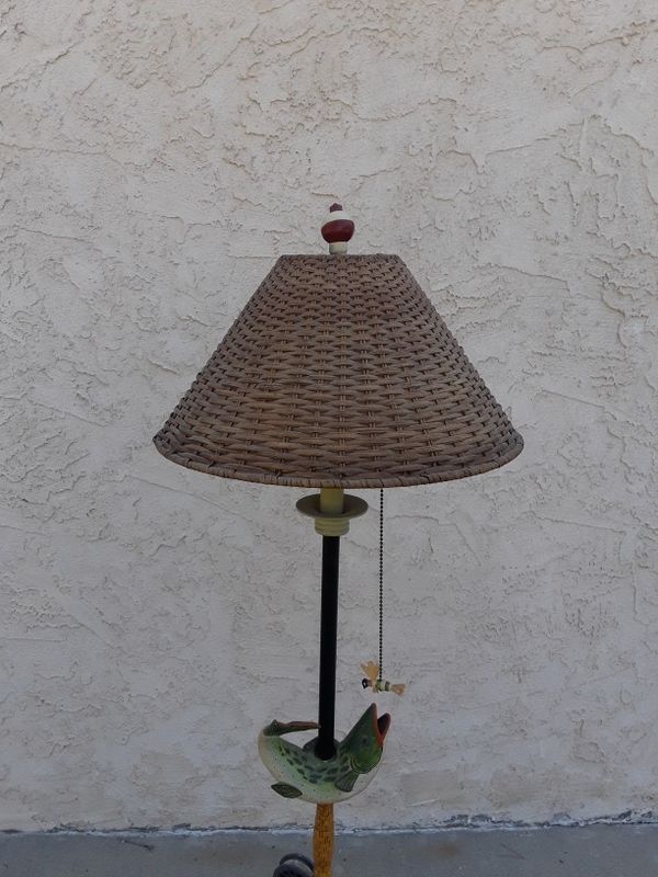 Warren Kimble Fly Fishing Rod Lamp For In Pomona Ca Offerup