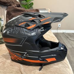 Dot helmet tcmt orange