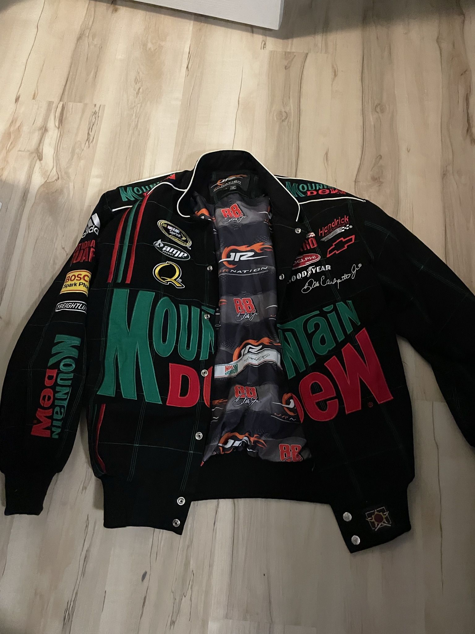 Dale Earnhardt Vintage Mountain Dew Jacket