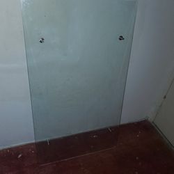 Glass Tabletop 29 1/2"(W) x 51 1/2"(L) x  1/2"(D)