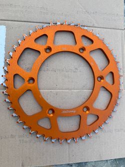 50t rear sprocket Supersprox fits Ktm 125-500cc dirt bikes exc Xcw Xc Sx enduro Husqvarna Fe Orange