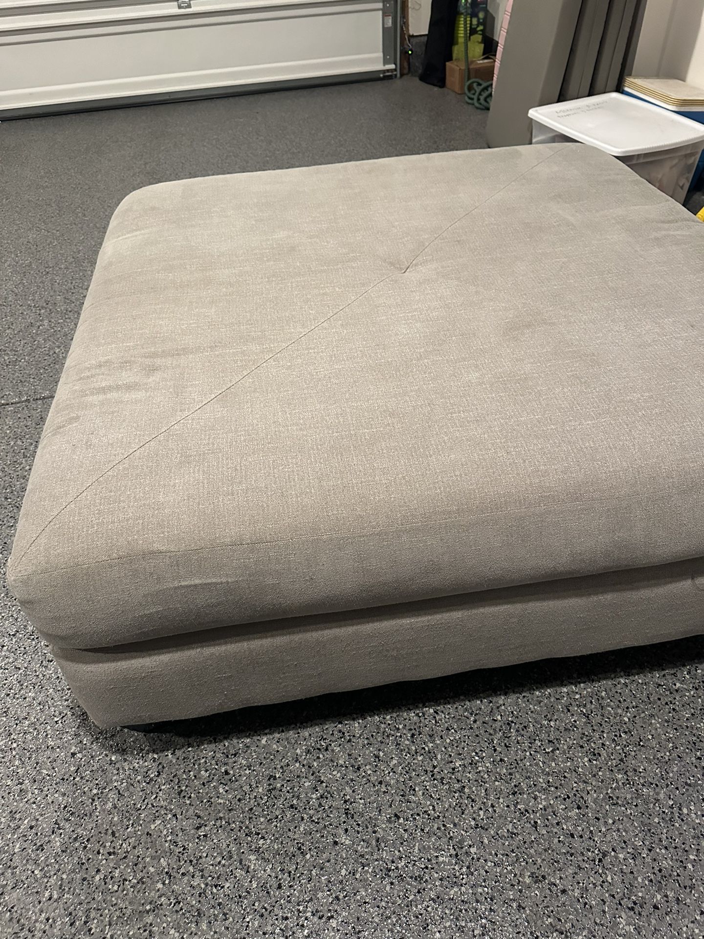 Ottoman And Baby Bassinet