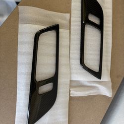 Carbon Fiber Door Handle Overlay