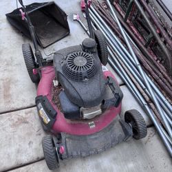 Broken Lawn Mower 