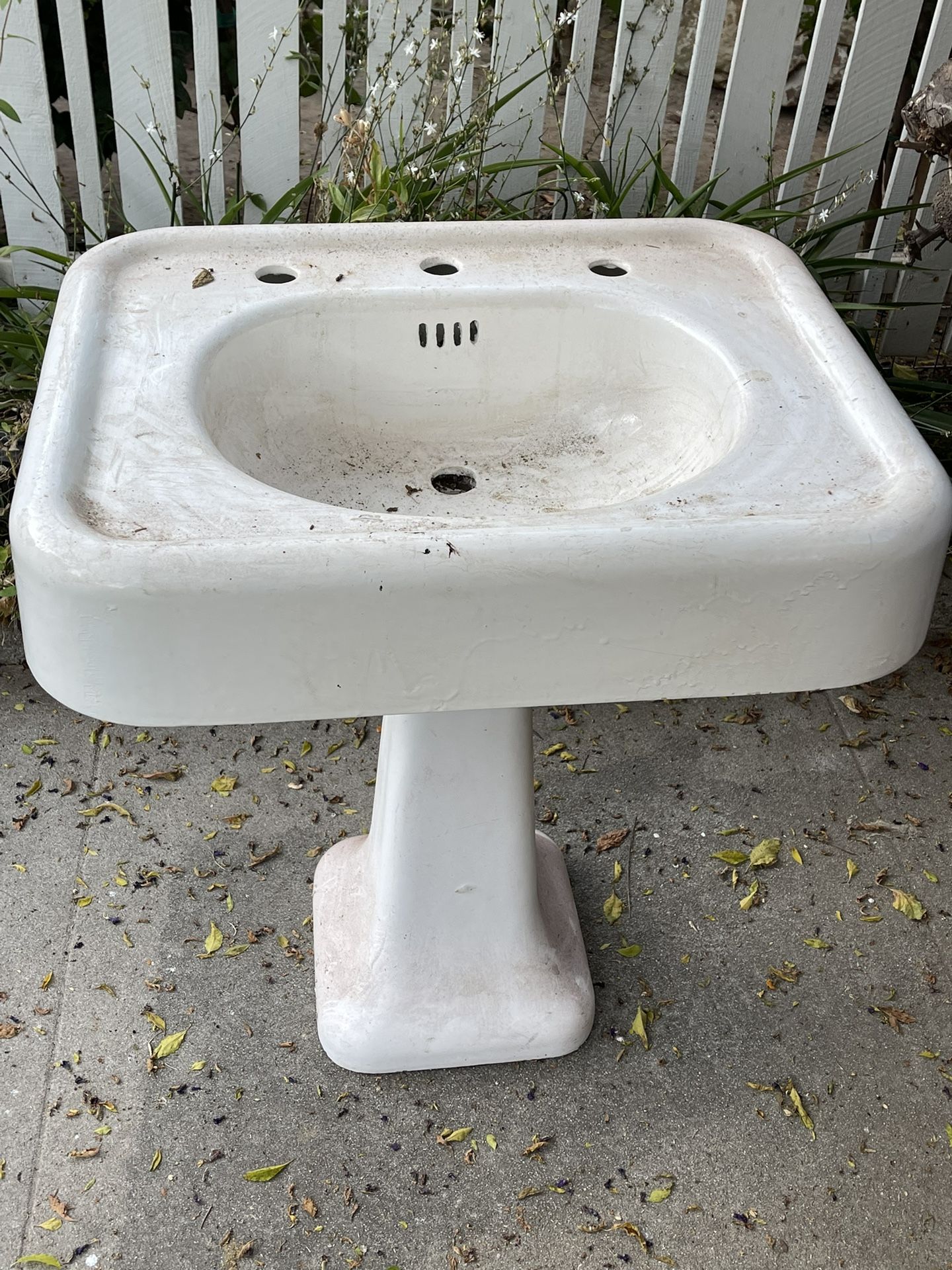 Vintage Pedestal Sink