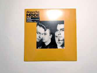 Depeche Mode - LIVE Hammersmith Odeon London Nov 3 '84 vinyl LP record; synthpop