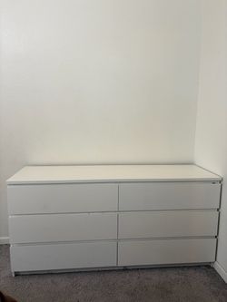 White dresser