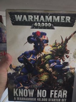 Warhammer Know No Fear Starter Set 8th ed. (MODELS ON SPRUE)