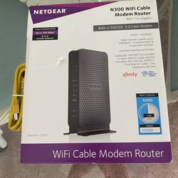 Netgear 300 Modem Router