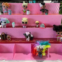 LOL Doll Stand/carrier Plus Dolls And Accessories 