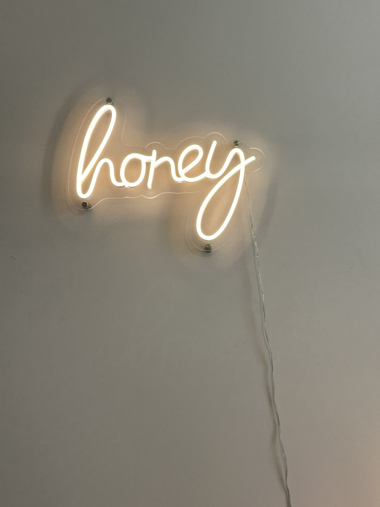 Neon Sign (honey)