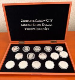 Morgan Silver Dollar Tribute set