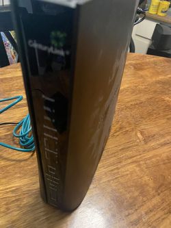 WiFi Modem Router By Century Link green cable