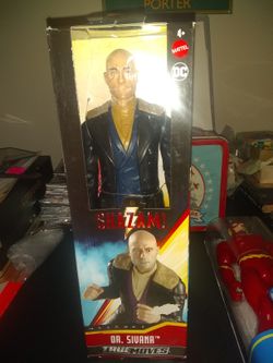 Brand New Mattel Shazam Dr Sivana True Moves Action Figure
