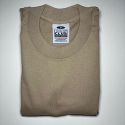 Medium Beige Heavyweight Pro Club T-shirt