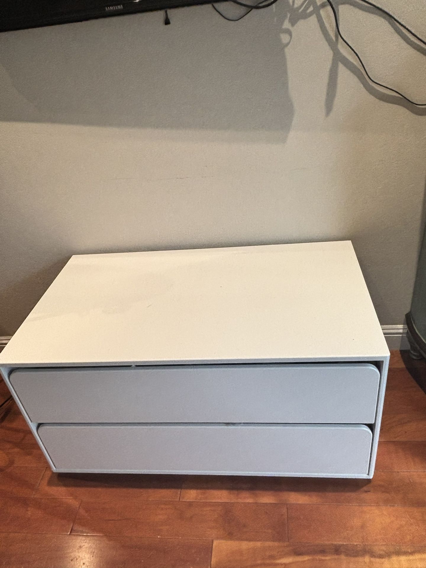 Two Drawer Storage Cabinet