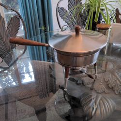 Vintage Fondue Pan Mid-century