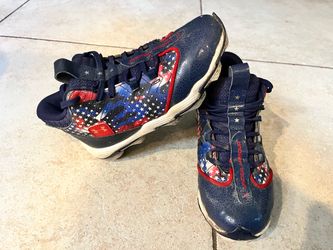 Under Armour Baseball Cleats Freedom Patriotic USA Stars