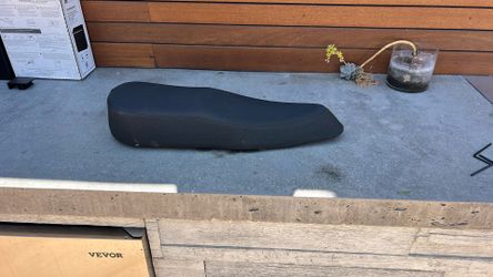 Pedal Bike Black Seat Replacement. 