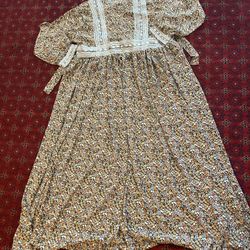 Simple Beautiful Afghan Maxi Dress 