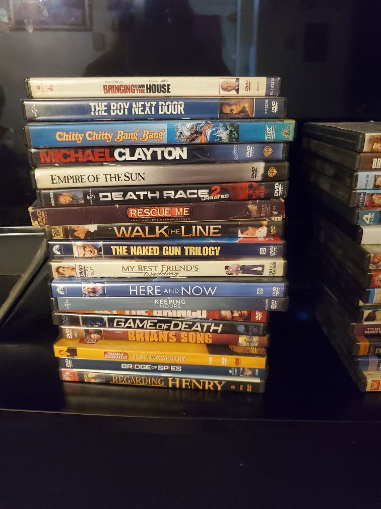 Dvds& blue rays
