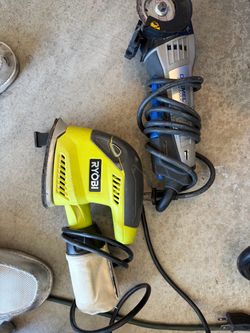 Ryobi Mouse Sander and Dremel ProMax